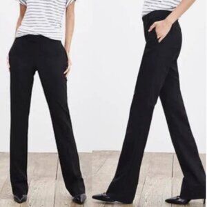 Banana Republic Women's The Martin Fit Sleek Black Trouser Size 8